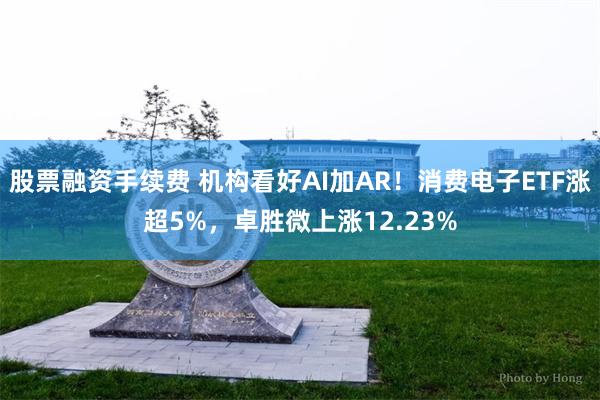 股票融资手续费 机构看好AI加AR！消费电子ETF涨超5%，卓胜微上涨12.23%